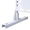 Outdoor & Indoor Privacy Screen Metal Privacy Screen, Freestanding Decorative Privacy Screen For Deck Balcony, Privacy Fence Panels - White - Image 12
