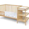 Palmer - 3 In 1 Convertible Crib, Changer Combo - Natural - Image 5