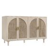 4 Door Cabinet, Suitable For Bedroom - Natural - Image 6