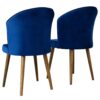 Parsons - Dining Chair (Set of 2) - Navy Blue - Image 3