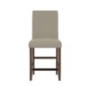Zeph - Upholstered Barstools (Set of 2) - Brown - Image 2
