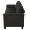 3 Seat Sofa Living Room Sofa - Black - Image 3