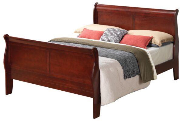 King Bed Charming Traditional - Cherry