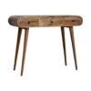 Round Dressing Table - Oak - Image 4