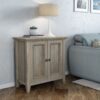 Amherst - Low Storage Cabinet - Distressed Gray - Image 7