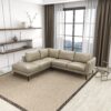 Benson - Sectional Sofa Left Facing Chaise - Beige - Image 2