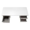 Computer Desk For Home Office, Laptop, Left, Right Set - Up, Storage Drawers, Modern - White - Image 6