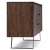 Lowry - Sideboard Buffet - Distressed Charcoal Brown - Image 3