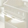 Eco Friendly Hdpe Baby Diaper Changing Table With Removable Safety Belt And Easy Clean Surface - White - Image 7