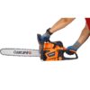 High Performance 22" 58Cc Gasoline Chainsaw For Trees And Wood Cutting Epa Compliant - Orange - Image 2