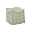 Pouf Luxury Oversized Bean Bag Cube Ottoman - Apollo Bust Gold / Cream Embroidery - Image 3