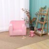 Kids Club Sofa, Kids Couch, Toddler Sofa - Pink - Image 17