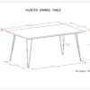 Hunter - Dining Table - Natural - Image 9