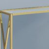 Accent Console Table For Entryway, Contemporary & Modern - Gold - Image 3