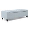 Stylish Guernsey Ottoman With Storage Function - Light Sky - Image 17