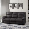 Marshall - Reclining Sofa - Black - Image 5