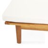 Outdoor Elegance Daybed With Convertible Design Cushion Frame - Beige - Image 14