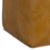 Morden - Square Pouf - Brown - Image 4