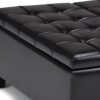 Harrison - Coffee Table Storage Ottoman - Midnight Black - Image 5