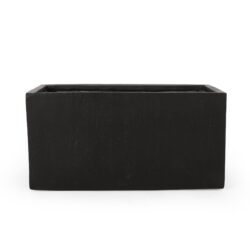 Modern Outdoor Planter - Black