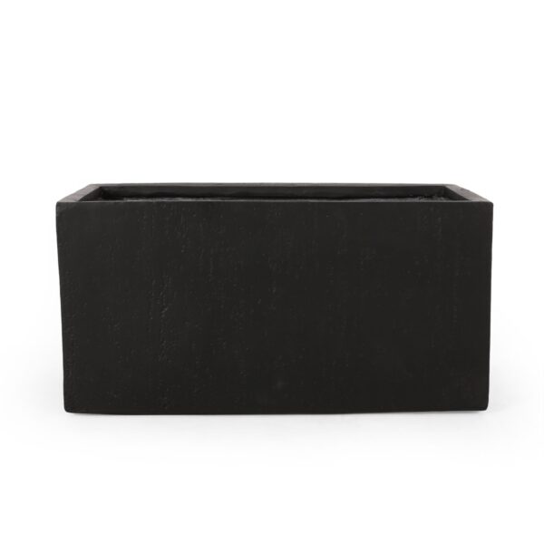 Modern Outdoor Planter - Black