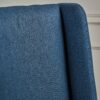 High Back Dining Chair (Set of 2) With Wingback Design And Birch Legs - Navy Blue - Image 12