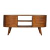 Wave Entertainment Unit - Chestnut - Image 9