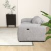 Cleveland - Dual Power Convertible Sofa - Silver - Image 2