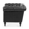 1 Seater Sofa - Black - Image 12