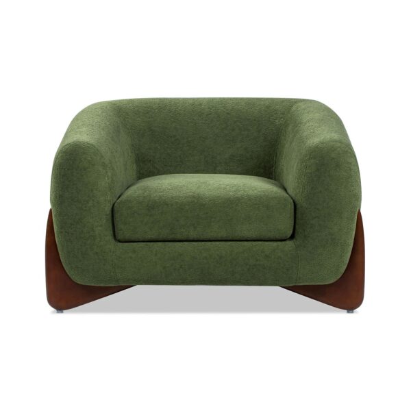 Alpine - Sherpa Arm Chair - Moss Green