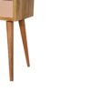 Mini Blush Hand Painted Bedside Table - Blush - Image 8