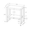 Accent Table, Side Industrial - Gray - Image 12