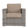 Patio Chair With Cushions, Durable Cushions - Gray Mix - Image 2