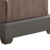 Aaron - King Bed - Light Gray - Image 3