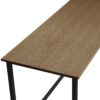 Bambina - Computer Desk - Black / Oak - Image 4