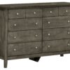 Elegant Casual Dresser - Gray - Image 2