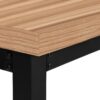 Computer Desk, Home Office, Standing, Adjustable, Laptop, Contemporary & Modern - Brown - Image 7