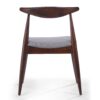 Candescent - Dining Chair With Curved Back And Wood Frame (Set of 2) - Light Gray - Image 9