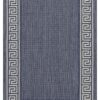 Sunshine - 2'7" X 7'3" Indoor, Outdoor Area Rug Polypropylene - Blue - Image 2