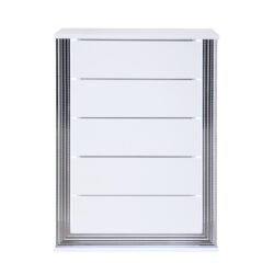 Moon - Smooth Chest With LED - White