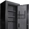 9.33 Cubic Ft Tall Biometric Rifle Safe - Black - Image 3