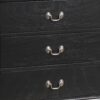 Charming Traditional Storage Chest - Black - Image 5
