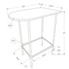 Home Bar Table With Bar Height, Small Rectangular For Kitchen - Espresso - Image 2