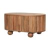 Soba - Ball Lid Up Coffee Table - Oak - Image 9