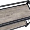 Jorgensen - Serving Cart - Rustic Oak / Charcoal - Image 5