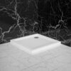 In Corner Drain Shower Base - White - Image 2