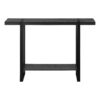 Accent Console Table For Entryway, Contemporary - Black - Image 2
