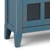 Acadian - Entryway Storage Cabinet - Distressed Coastal Blue - Image 10