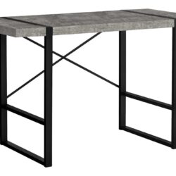 Computer Desk For Home Office, Versatile Placement - Gray