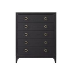 5 Drawer Chest Ample Storage - Peppercorn